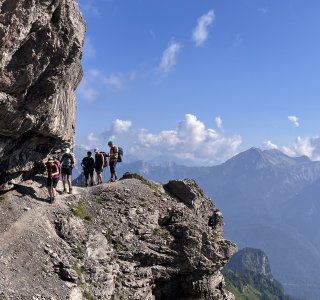 An der Forcella Rua Alta