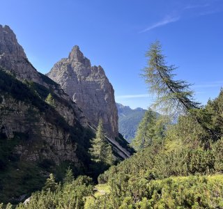 Blick auf die Cim Stalla