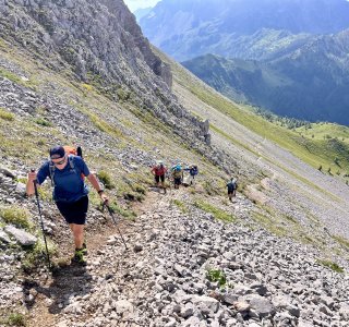 Kurz vor der Forcella Tiarfin