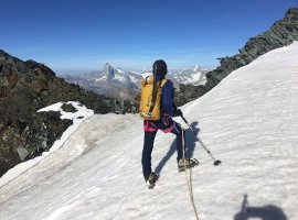 Blick auf das majestetische Matterhorn