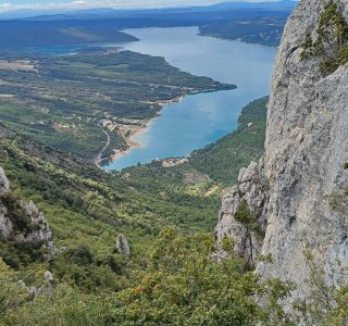 Tiefblick auf den Verdon