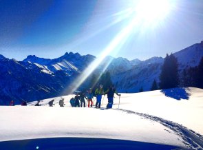 Schneeschuh-Tagestour aufs Riedberger Horn