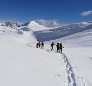 Pulverschnee und wunderbares Panorama