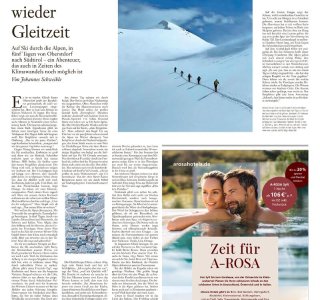 Pressebericht Ski - Transalp von Johannes Schweikle 2025