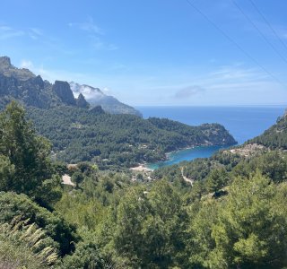 Blick auf Cala Tuent