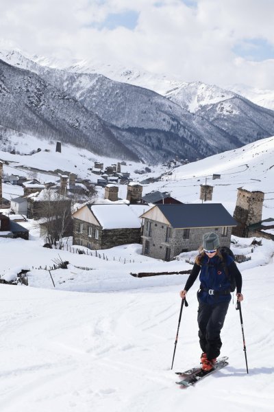 Johanna Ochsenreiter, Skitour