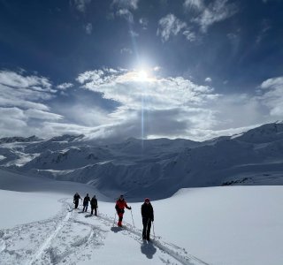 Skittouren von der Zufallhütte aus