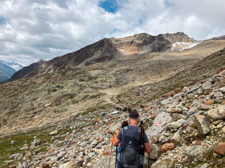Alpenüberquerung E5 © Johanna Ochsenreiter | OASE alpin Bergschule Oberstdorf