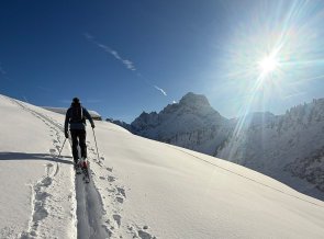 Skitourentage „Local Highlights“, Allgäu | © Korbinian Schmittlein, OASE alpin GmbH