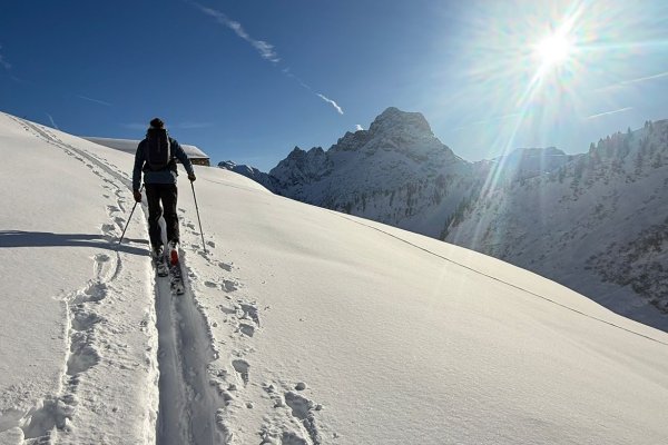 Skitourentage „Local Highlights“, Allgäu | © Korbinian Schmittlein, OASE alpin GmbH