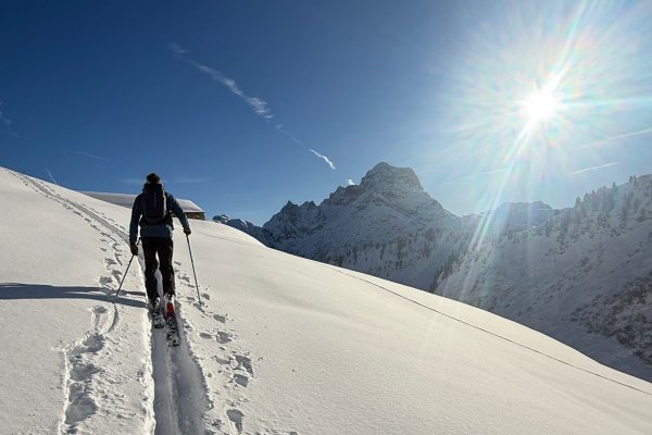 Skitourentage „Local Highlights“, Allgäu | © Korbinian Schmittlein, OASE alpin GmbH