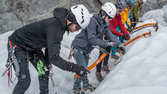 Eisausbildung Alpiner Basiskurs | © Reiner Taglinger, OASE alpin GmBhn