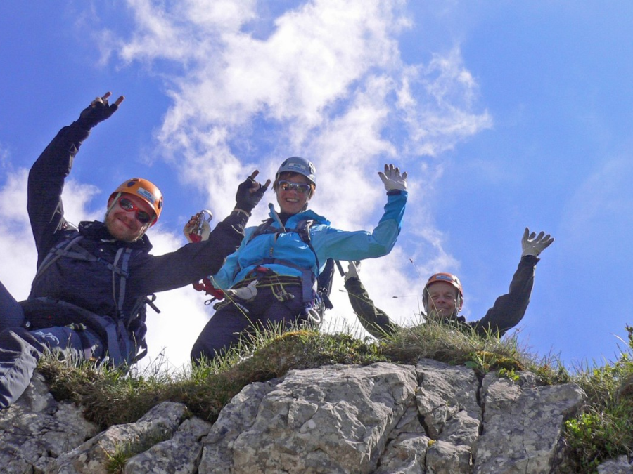 Klettersteig Allgäu | OASE alpin Bergschule Oberstdorf