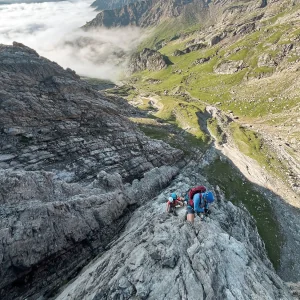 Klettersteig-Transalp © Korbinian Schmittlein | OASE alpin