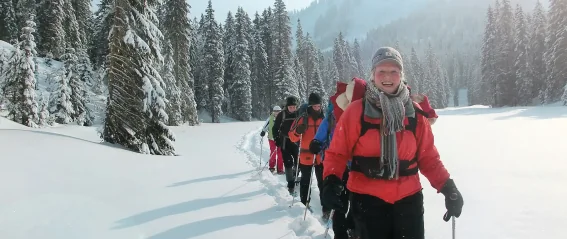 Schneeschuhtour Hochleite Oberstdorf | OASE alpin