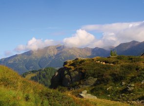 E5 von Bozen nach Trient - Bergpanorama