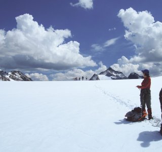 Gletscher in der Silvretta, Hochtourenwoche „Silvretta-Durchquerung“