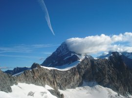 Panorama zwischen Chamonix und Zermatt