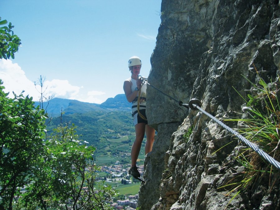 Klettersteig am Gardasee