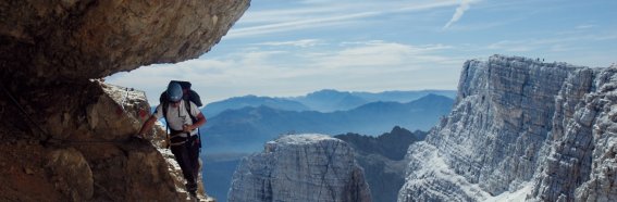 Klettersteig-Durchquerung der Brenta