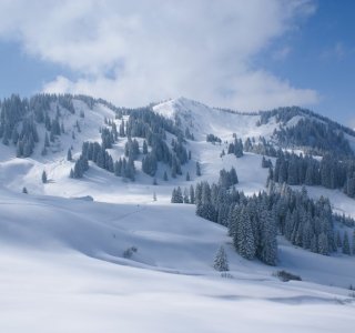Schneeschuhwandern im Gunzesrieder Tal