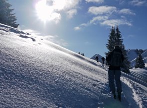 Anlegen einer Aufstiegsspur