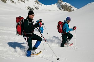 Schneeschuhwandern am Nebelhorn