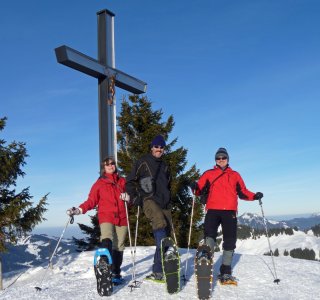 Auf dem Gipfel vom Großen Ochsenkopf (1.662 m)