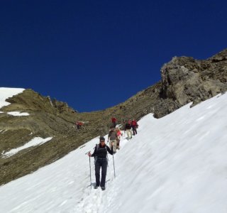 6. Tag - Abstieg vom Gipfel