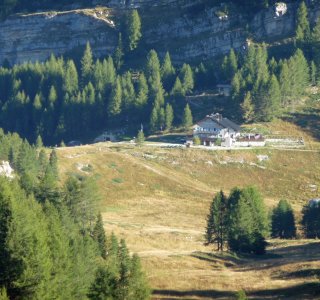 2. Tag - Das Rifugio Lancia (1.825 m), unsere zweite Übernachtung