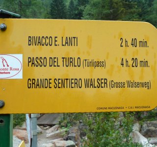 2. Tag - Von jetzt an geht es bergauf zum Passo del Turlo