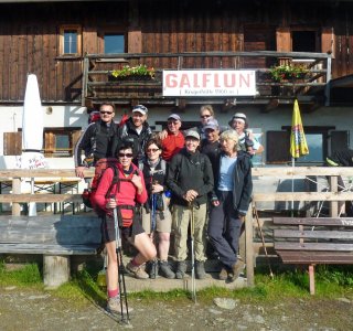 3. Tag - Gruppenfoto an der Galflunalm (1.960 m)