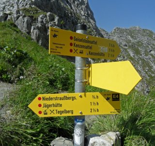 4. Tag - Vom Tegelberg wandern wir in leichtem Auf und Ab Richtung Kenzensattel