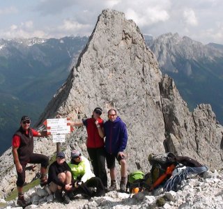 1. Tag - Am Scalette Pass auf dem Weg zum Rifugio Antermoia