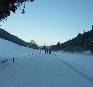 3. Tag - Durch das Gunzesrieder Tal wandern wir zum Weiler Gunzesried-Säge (936 m)