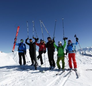 5.Tag - Geschafft, der Gipfel des Mot Falain (2.690 m) ist erreicht