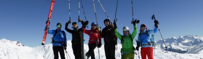 5.Tag - Geschafft, der Gipfel des Mot Falain (2.690 m) ist erreicht