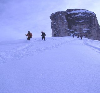 3. Tag - Abstieg im Tiefschnee vom Monte Castello