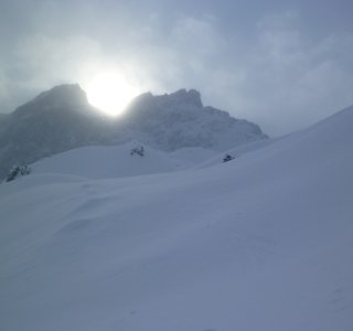 4. Tag - Winterimpressionen beim Aufstieg zum Drusentor
