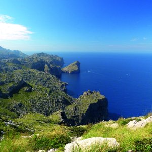 Wanderung um den Puig Roig Serra de Tramuntana, Mallorca