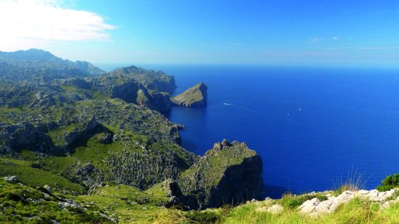 Wanderung um den Puig Roig Serra de Tramuntana, Mallorca