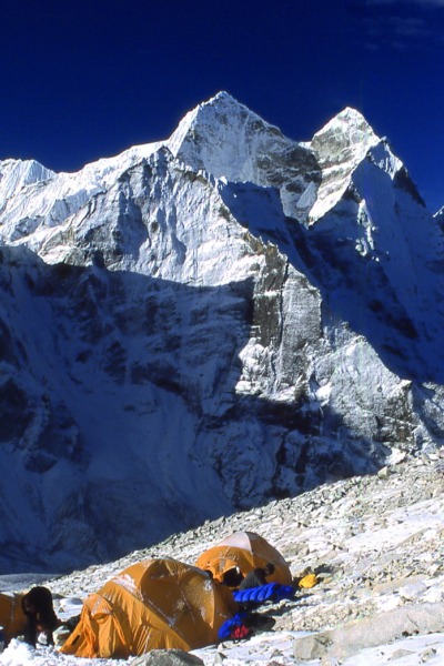Lager an der Ama Dablam (6.856 m) Solo Khumbu, Nepal