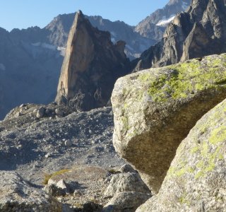 3. Tag - Das Gebiet Le Portalette bietet hervorragende und bekannte Kletterfelsen