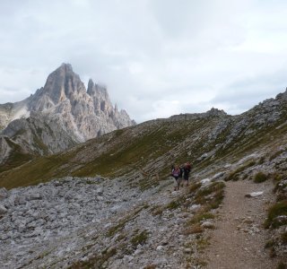 5. Tag - Nach der Forc. Ambrizzola (2.277 m) beginnt eine aussichtsreiche Höhenwanderung