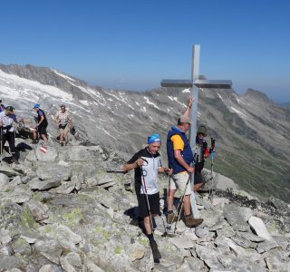 Auf dem Rosskopf-Gipfel (2.845 m)