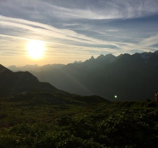 Sonnenaufgang Allgäuer Alpen | © OASE alpin GmbH