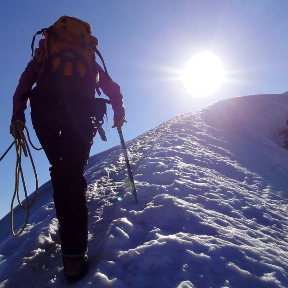 E5 Spezial - Aufstieg auf dem Grat zum Similaun (3.606 m)