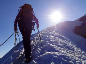 E5 Spezial - Aufstieg auf dem Grat zum Similaun (3.606 m)
