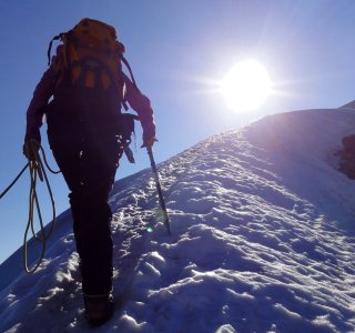 E5 Spezial - Aufstieg auf dem Grat zum Similaun (3.606 m)