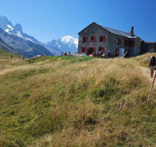 Col de Balme mit Mont Blanc | © OASE alpin GmbH
